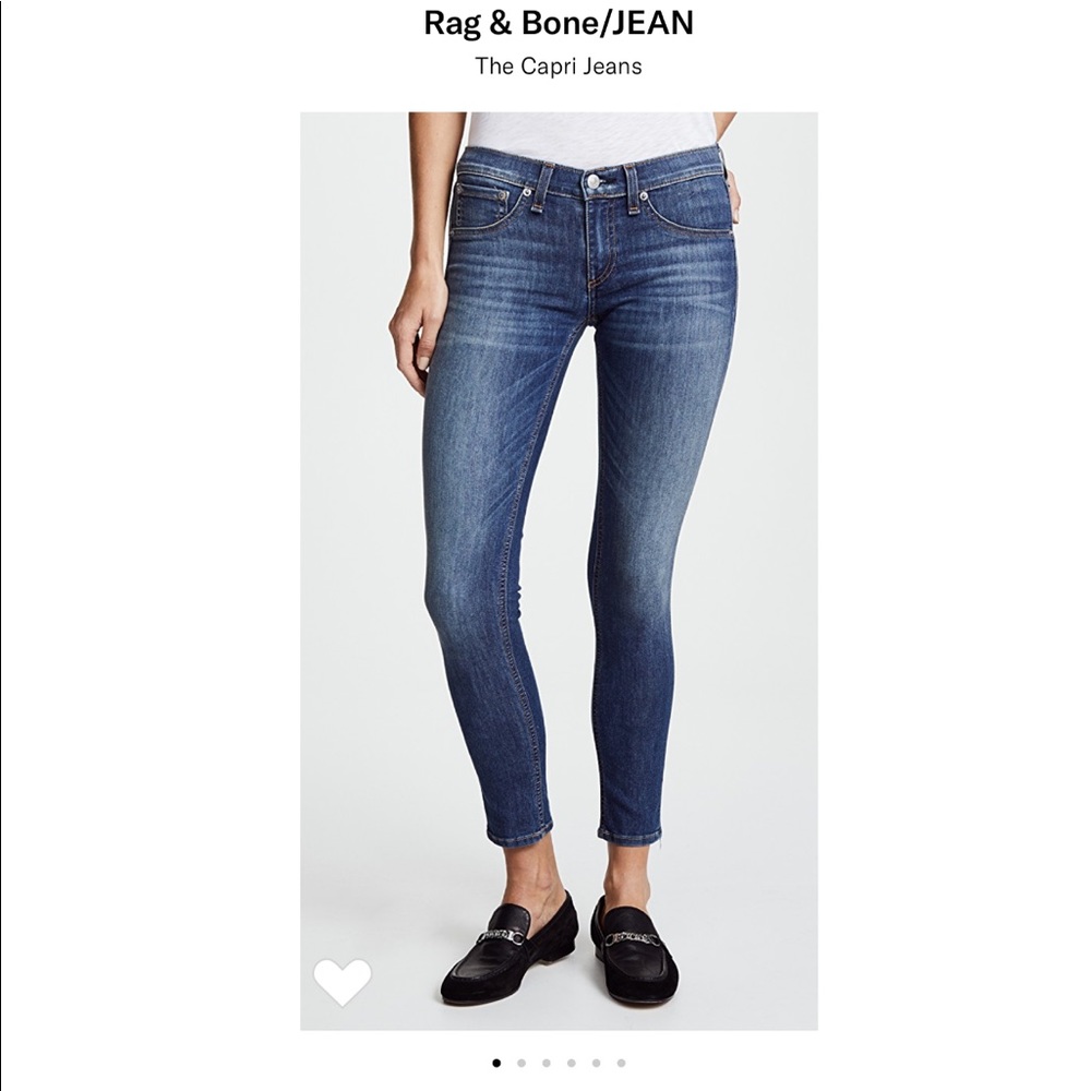 Rag & Bone Capri Rae jeans